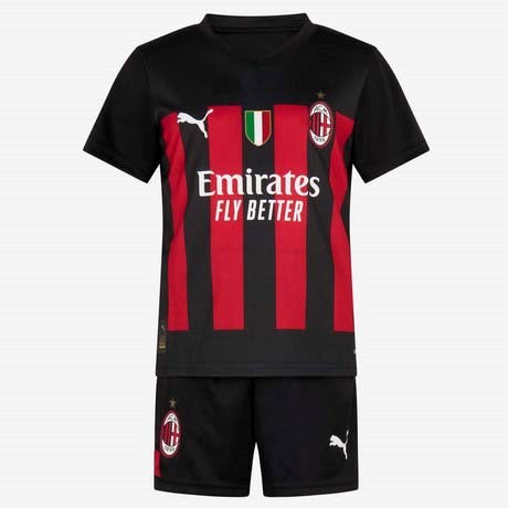 Camiseta AC Milan 1ª Kit Niño 2022 2023